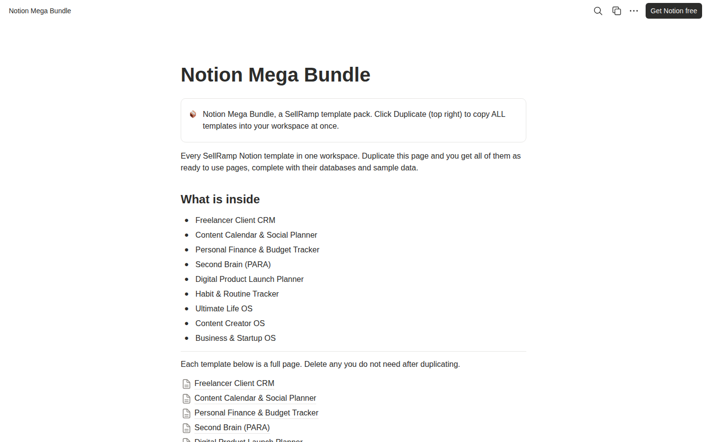 Notion Mega Bundle